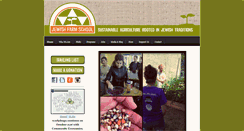 Desktop Screenshot of jewishfarmschool.org